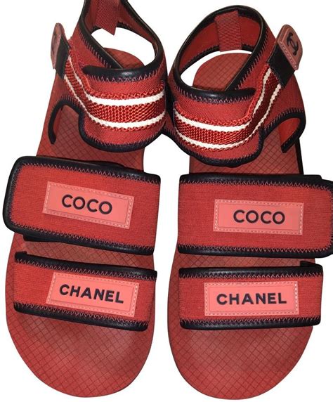 chanel sandales 2021|Chanel velcro sandals Australia price.